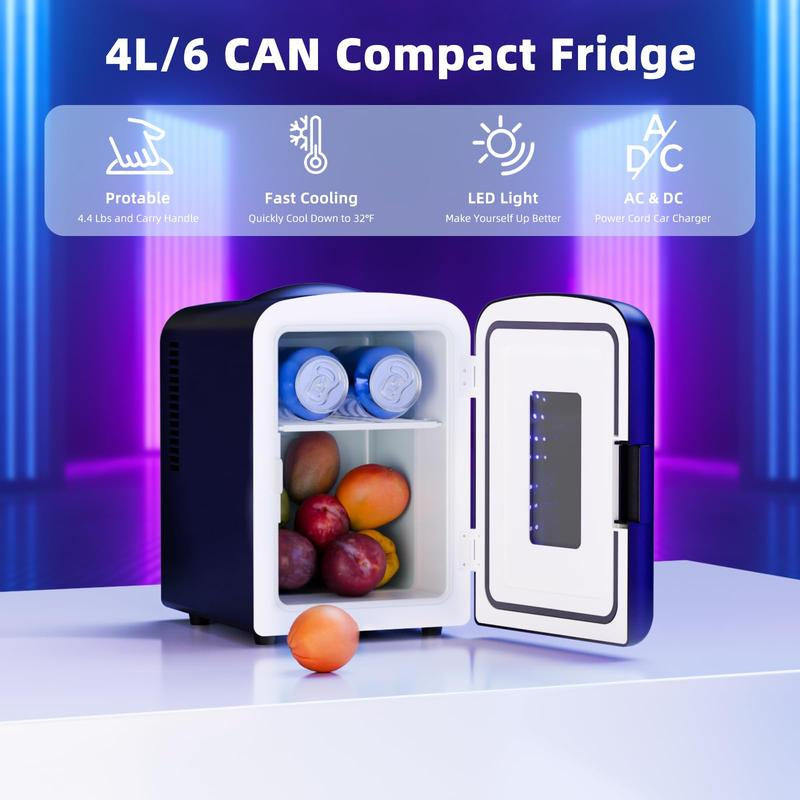 Antarctic Star 4L Mini Compact Refrigerator