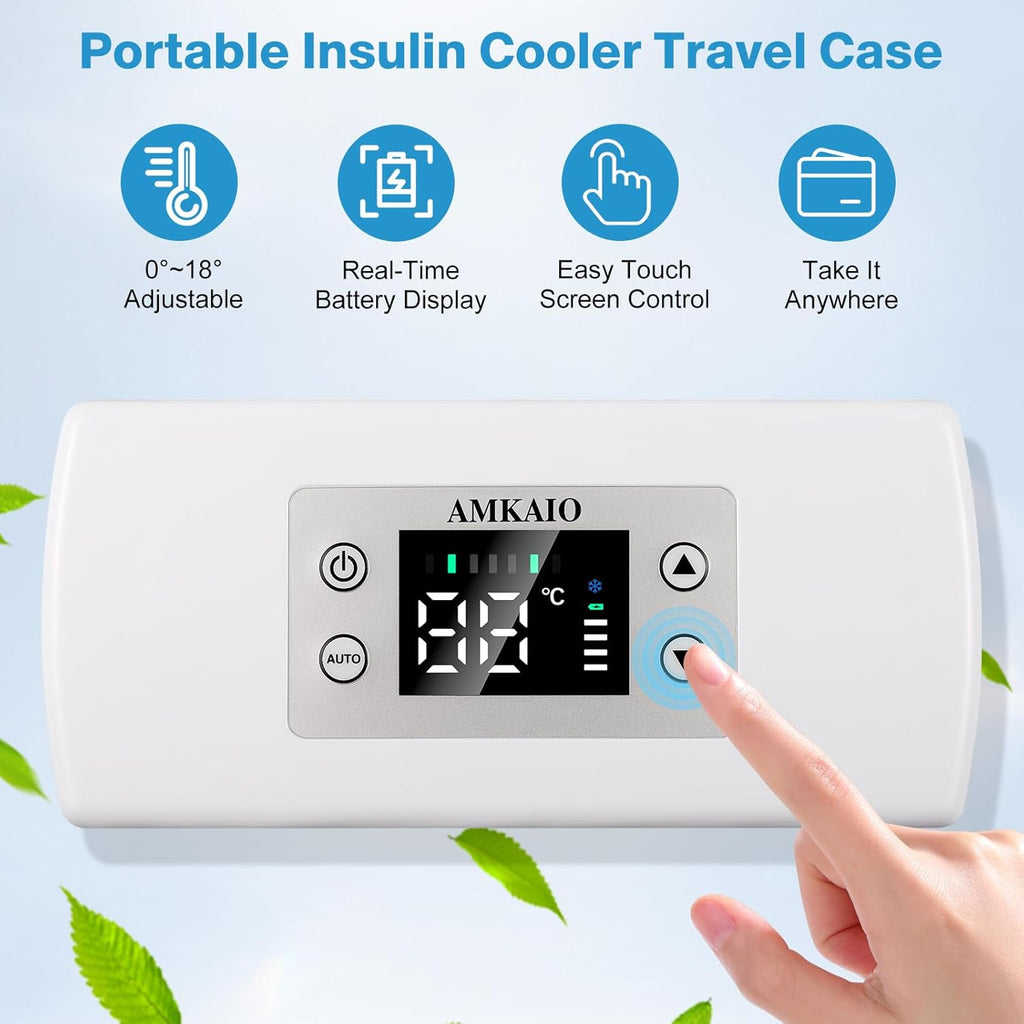 Portable Insulin Cooler Travel Case