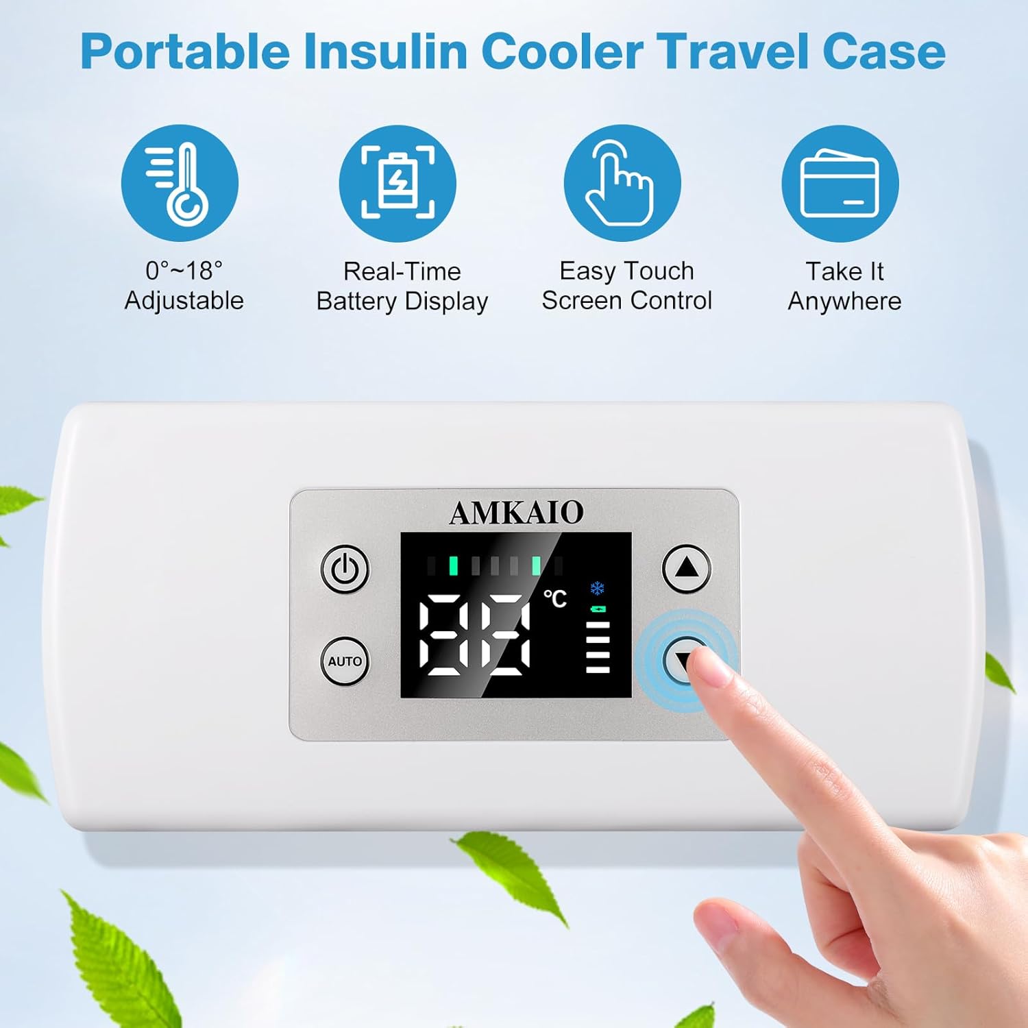 Portable Insulin Cooler Travel Case