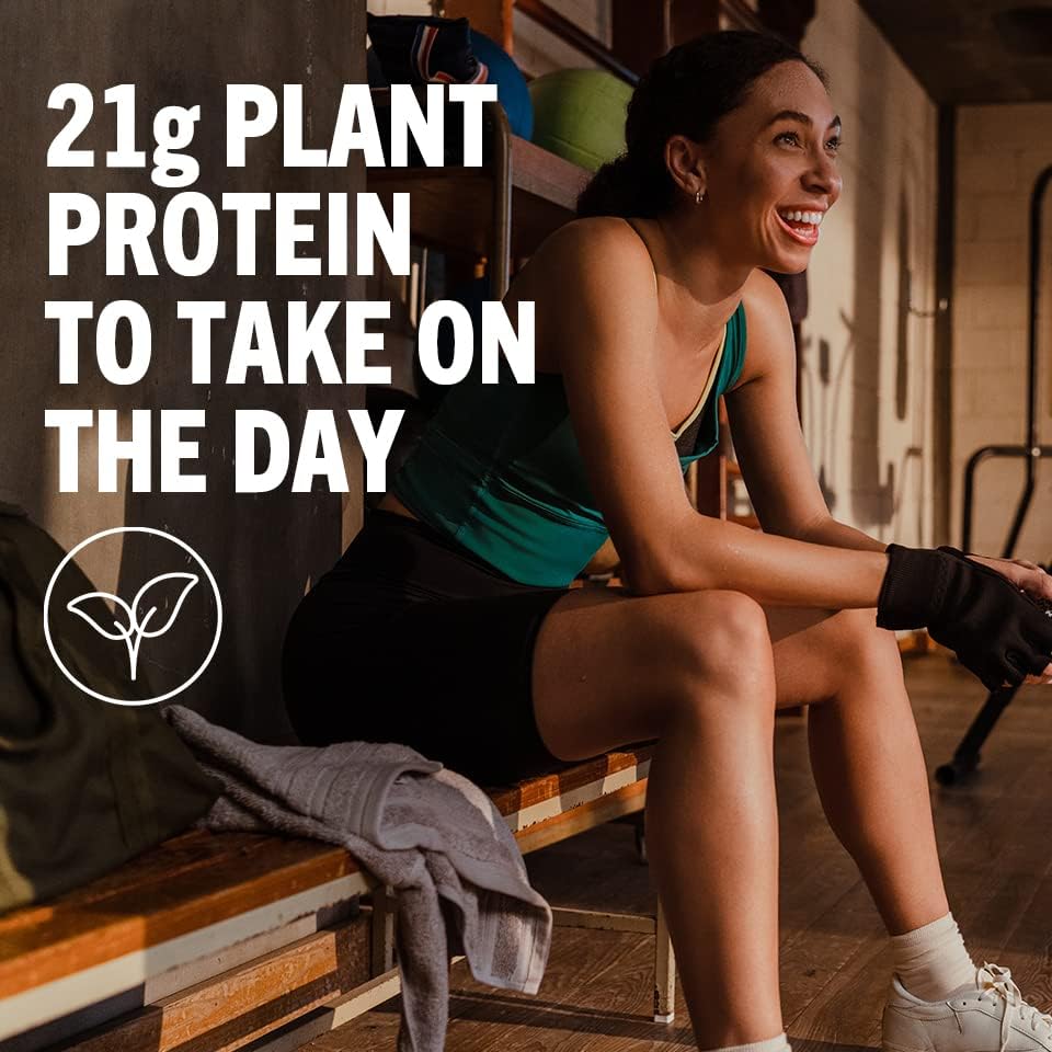 Organic Protein Powder, 21g Plant Protein, No Lactose Ingredients, No Added Sugar