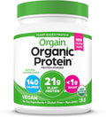 Organic Protein Powder, 21g Plant Protein, No Lactose Ingredients, No Added Sugar