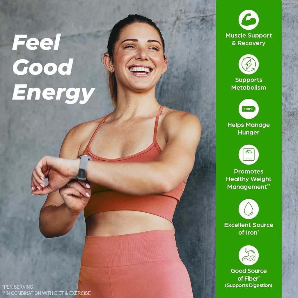 Organic Protein Powder, 21g Plant Protein, No Lactose Ingredients, No Added Sugar