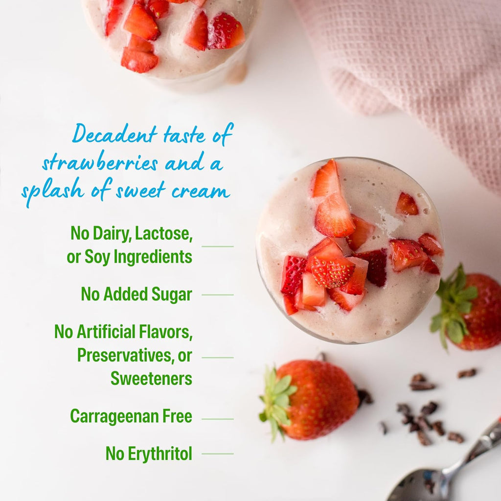 Organic Protein Powder, 21g Plant Protein, No Lactose Ingredients, No Added Sugar
