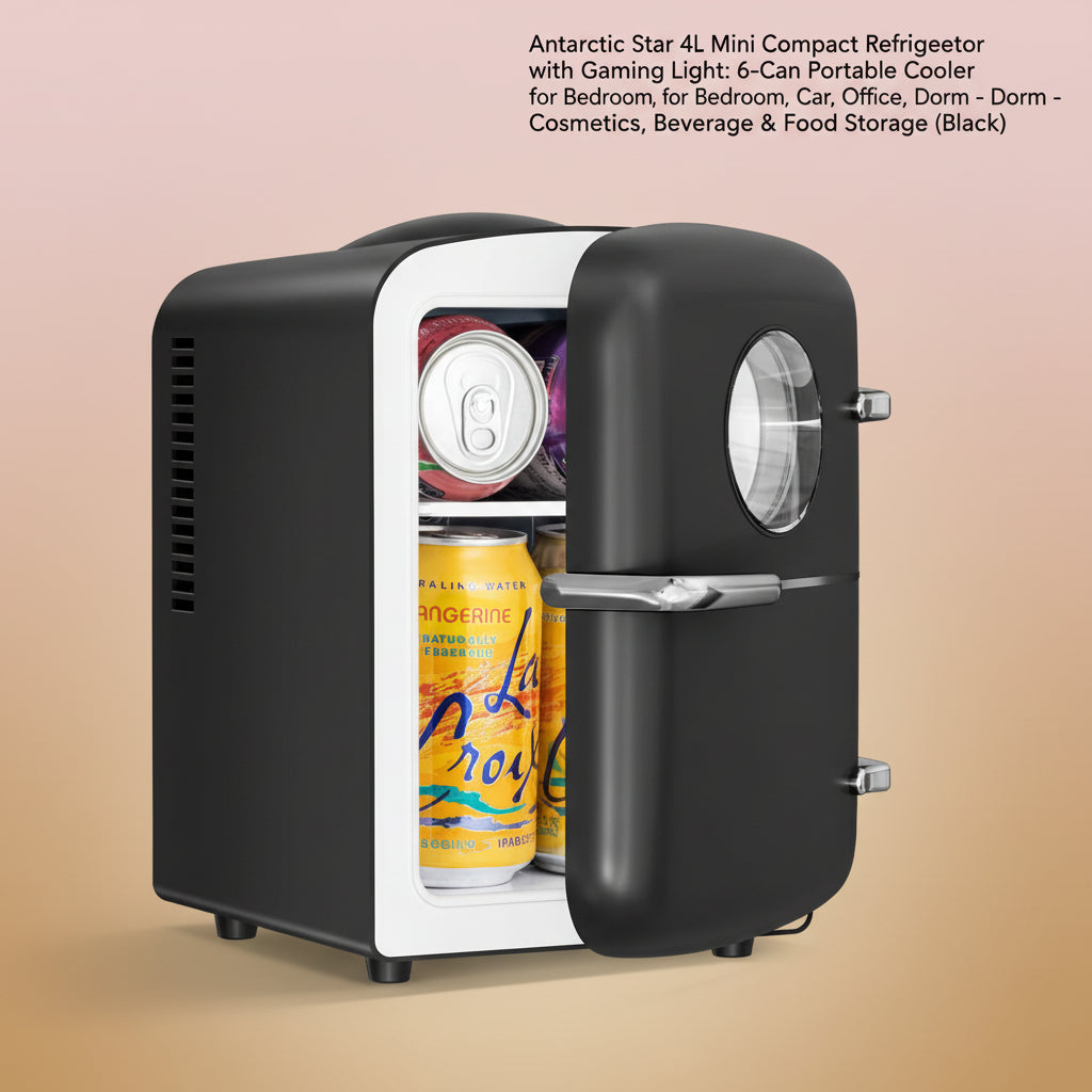 Antarctic Star 4L Mini Compact Refrigerator
