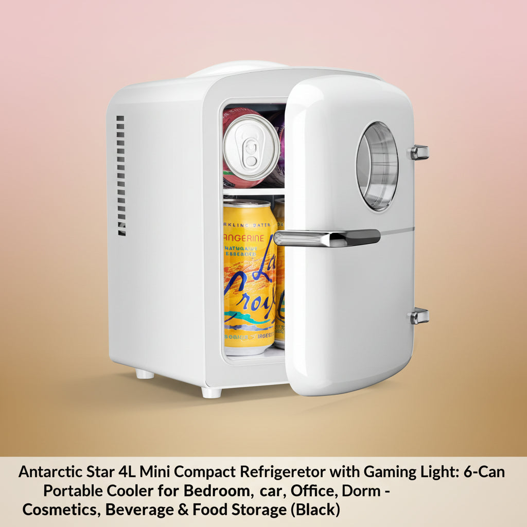 Antarctic Star 4L Mini Compact Refrigerator