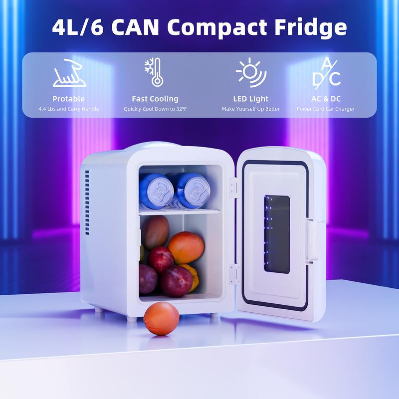 Antarctic Star 4L Mini Compact Refrigerator
